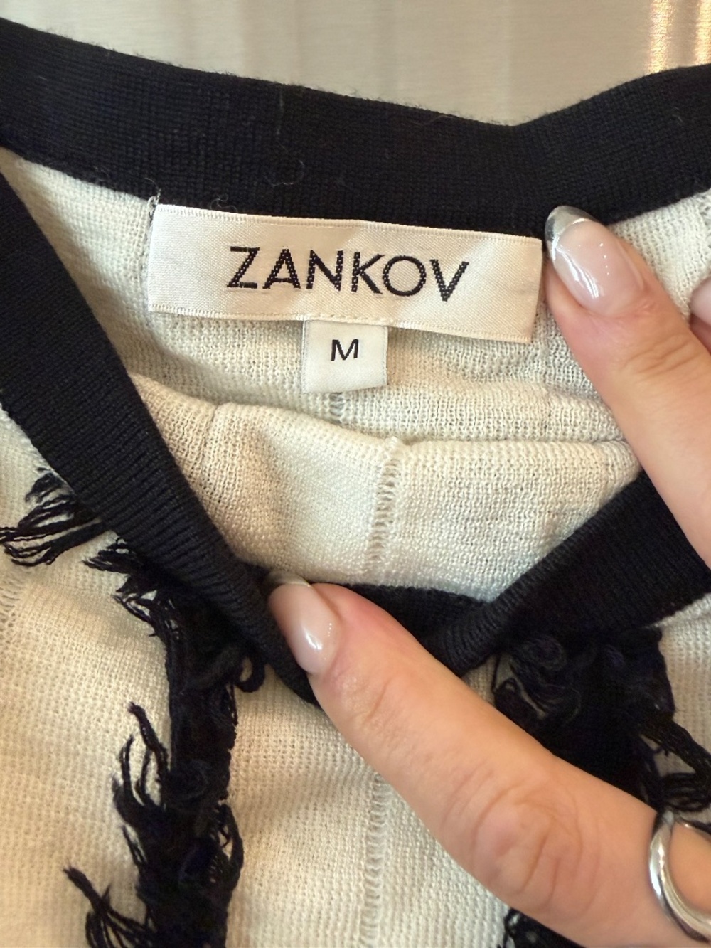 ZANKOV Evangeline Fringed Maxi Skirt